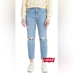 LEVI’S 501 High Rise Crop Jeans